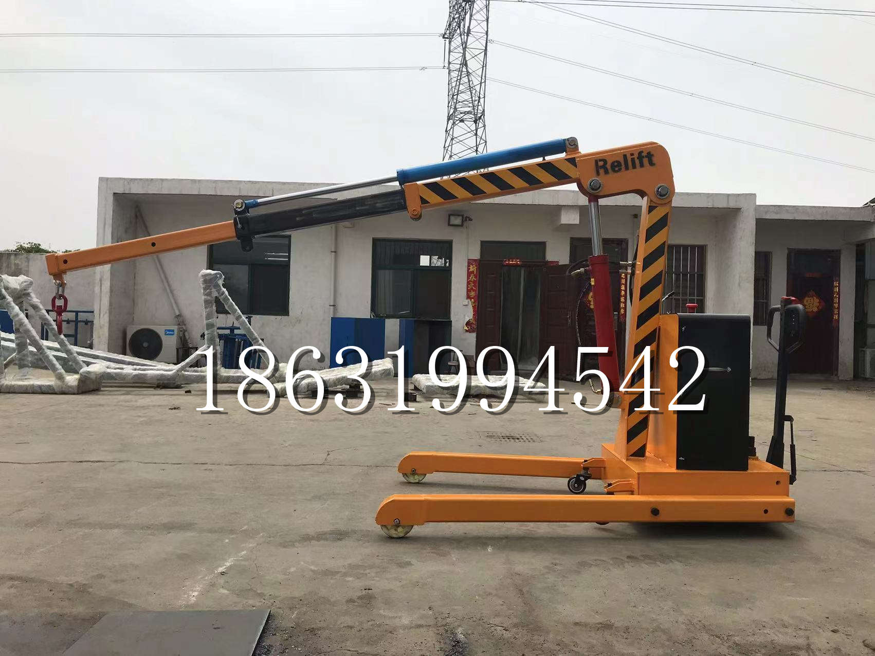 池上乡久征定做3吨三轮随车吊 农用园林绿化移树吊 平板工程用小吊机