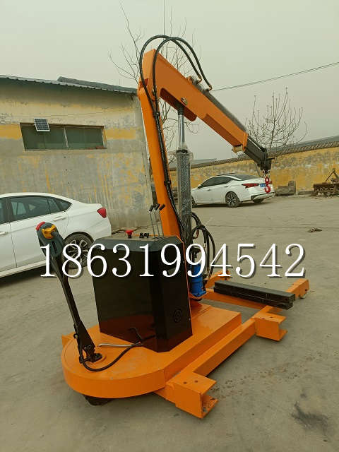 池上乡自卸车厢随车吊 自制轮式四不像起重机 四驱平板吊 5吨 贵盛